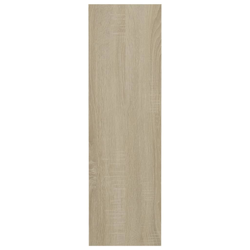 Zapateros De Pared 4uds Contrachapada Blanco Y Roble 60x18x60cm