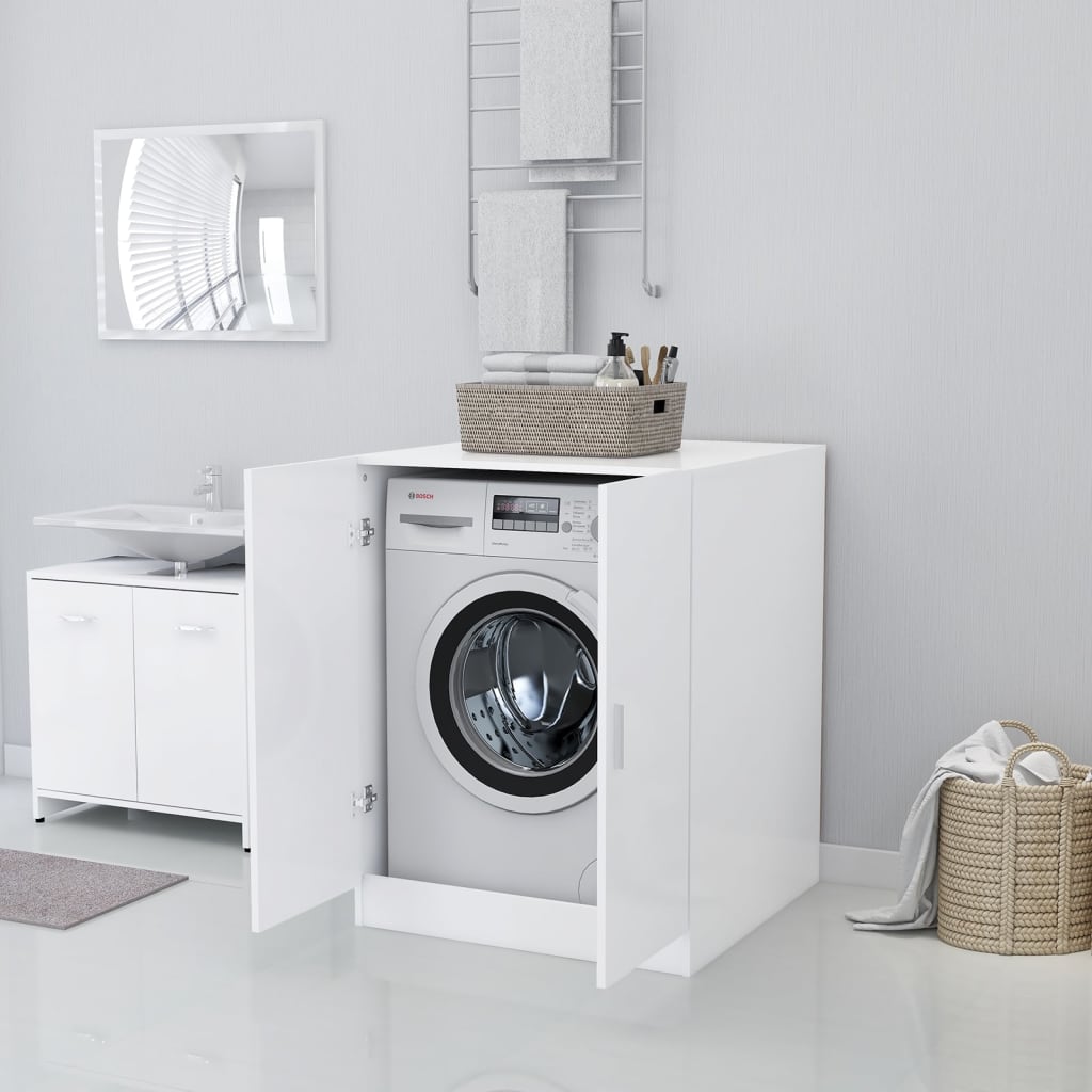 Armario de lavadora blanco 71×71,5×91,5 cm – For My Casa